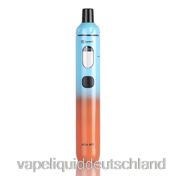 Joyetech Ego Aio All-in-One-Starterkit 10-jährige Jubiläumsausgabe – Blau/orangefarbene Vape-Flüssigkeit